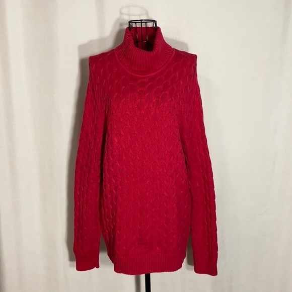 croft & barrow Sweaters Croft Barrow Cable Knit Turtleneck Sweater Poshmark